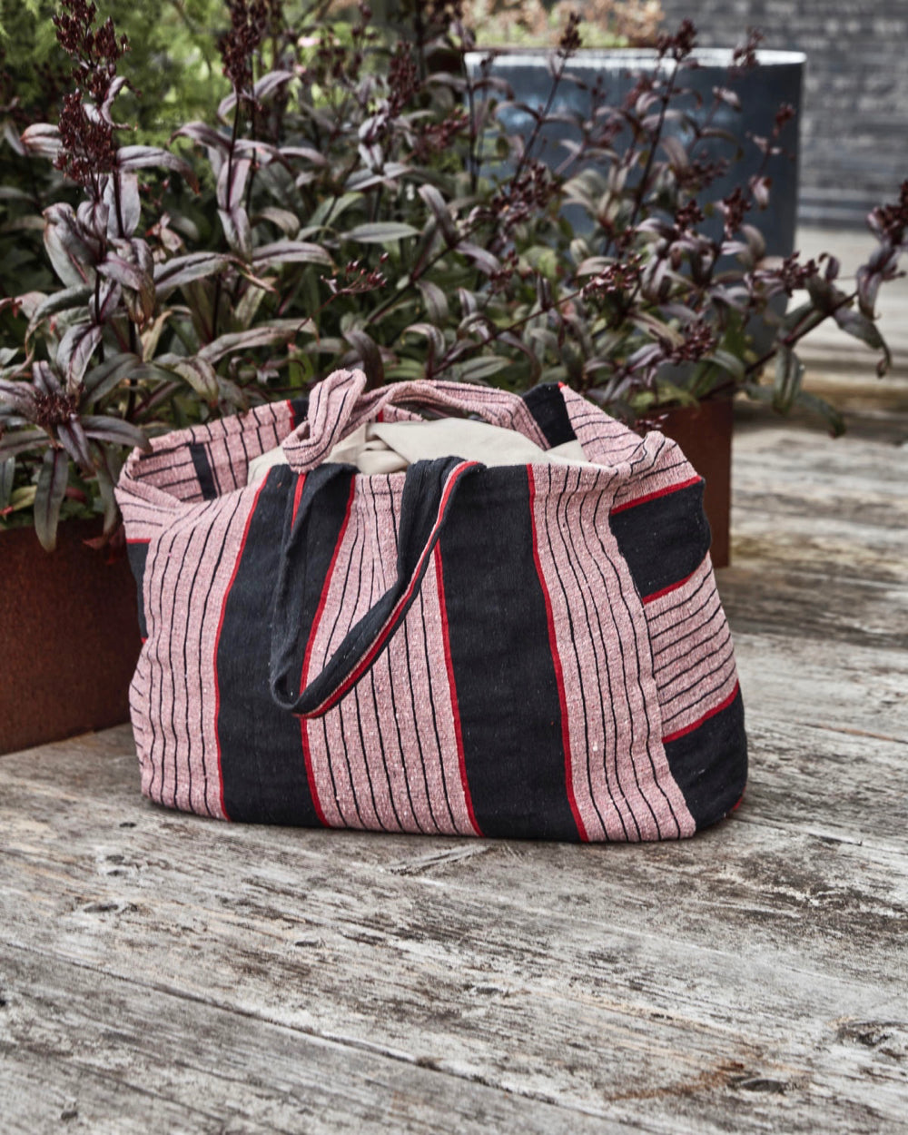 Taske, upcyclede bomuld