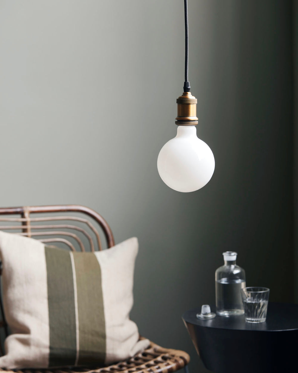 Stofledning med fatning