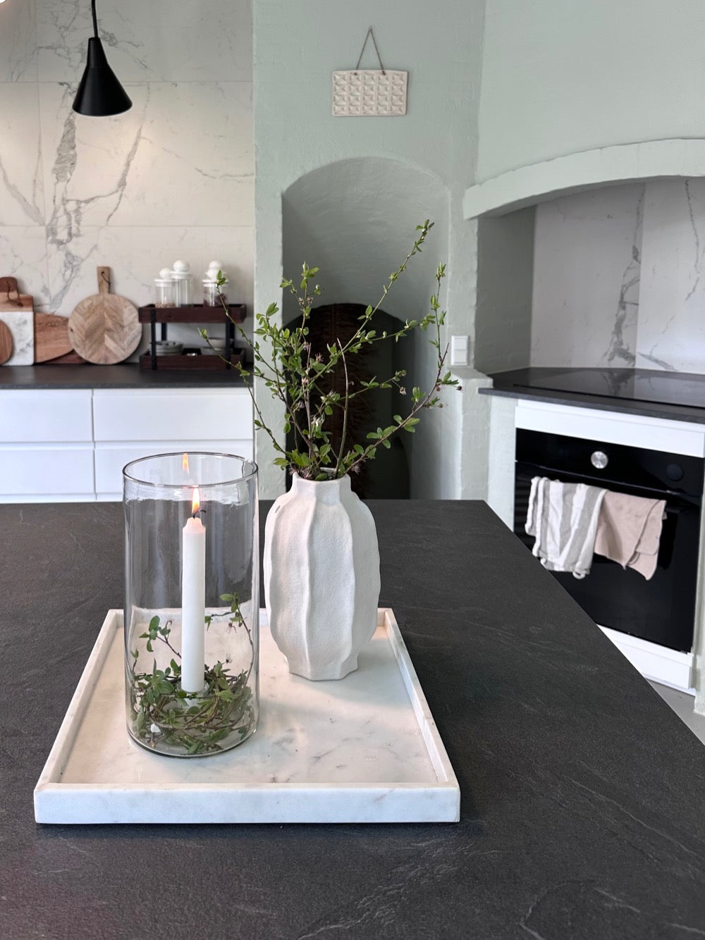 Lulu papmache vægdekoration