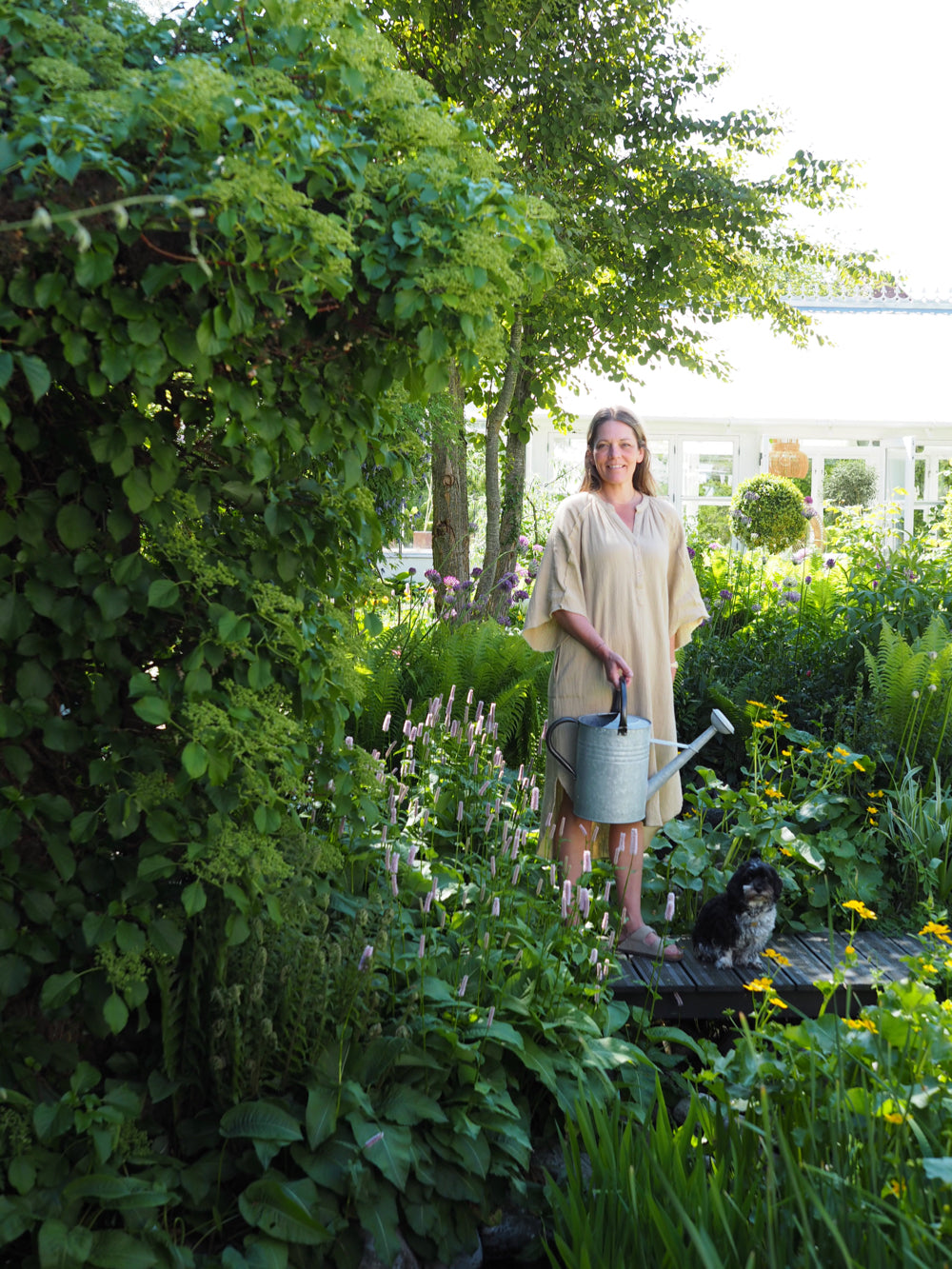 Emma kjole med løs pasform