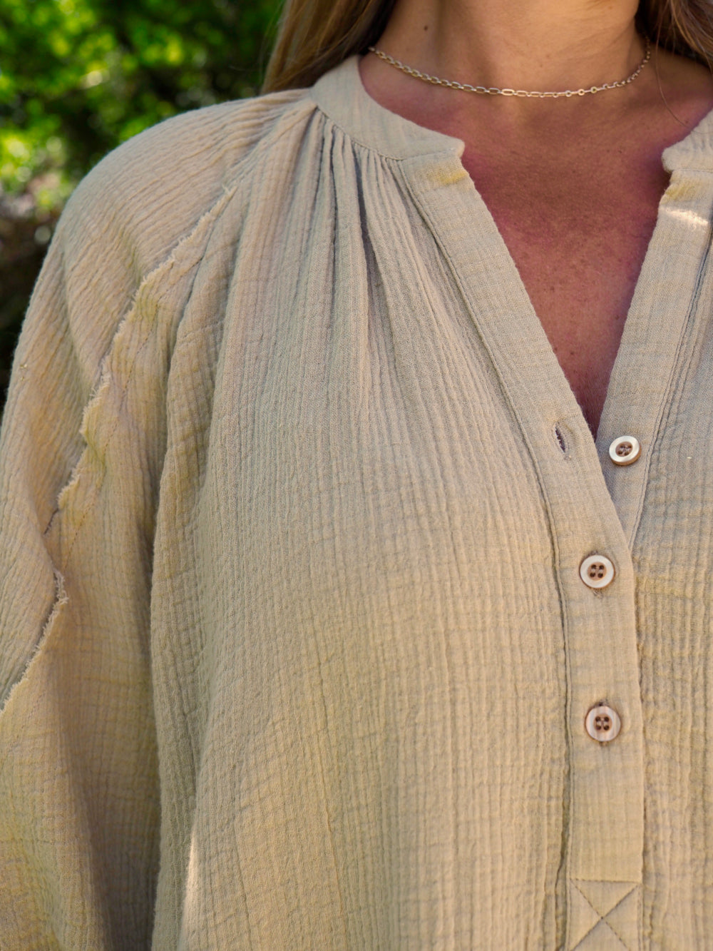 Emma kjole med løs pasform