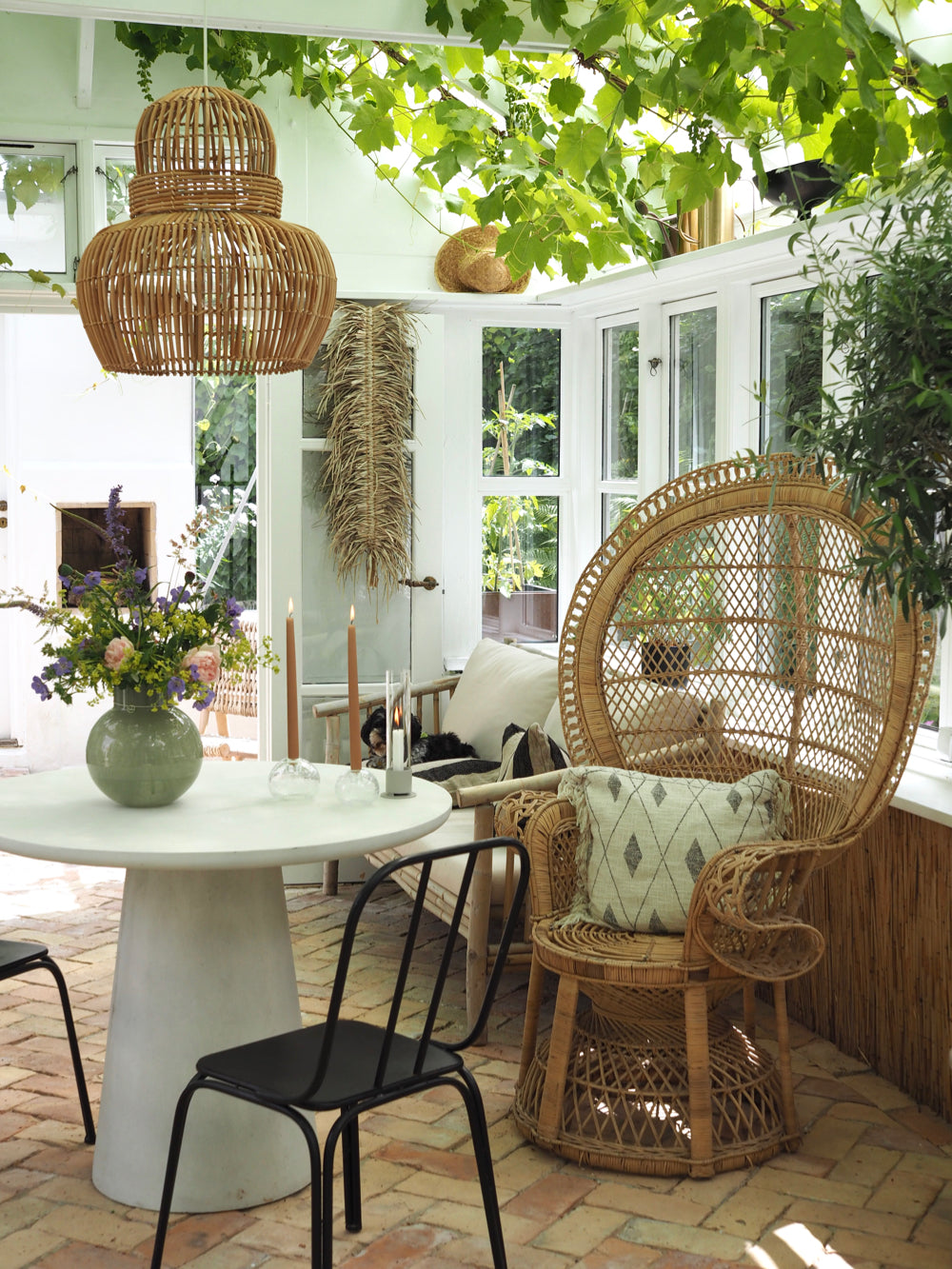 Lysestage HYGGE  H. 9 cm