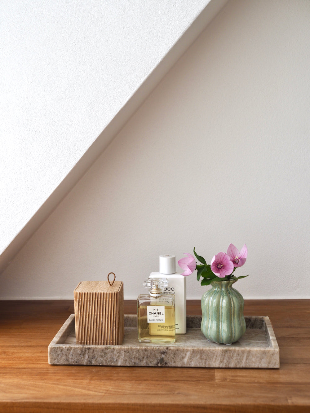 Æske med bambuslåg