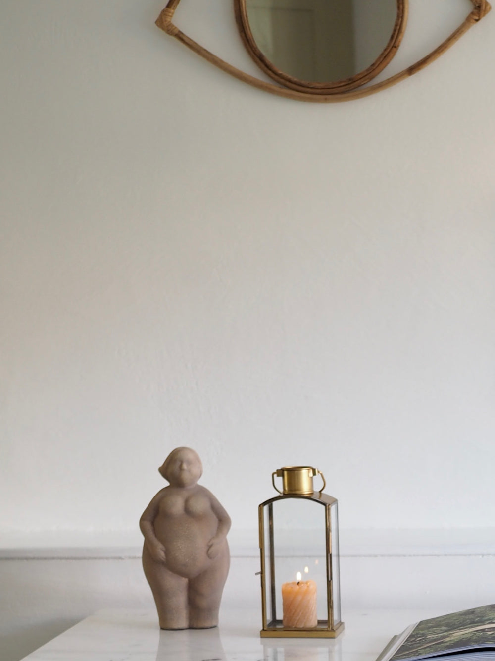 Lanterne, antik messing