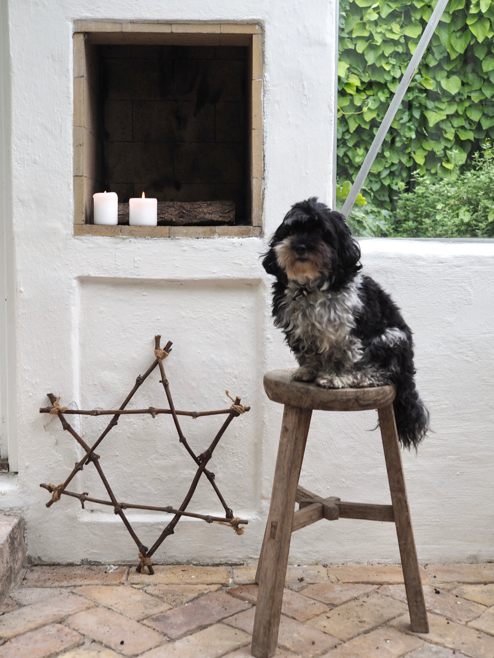 Stjerne af grene, stor