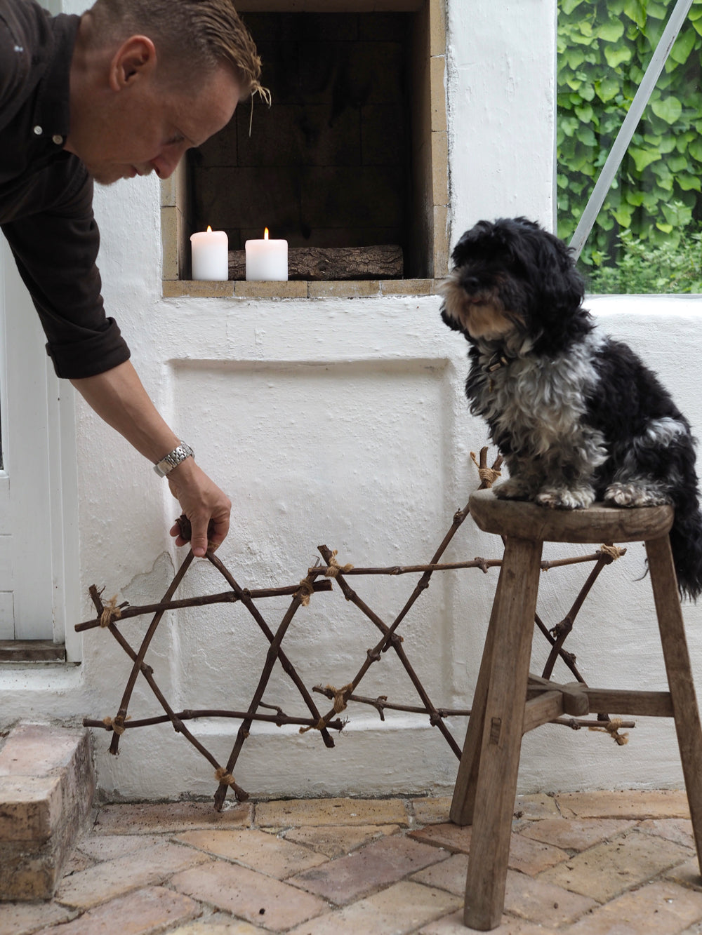 Stjerne af grene, lille