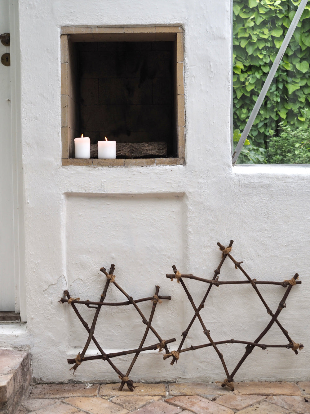 Stjerne af grene, stor