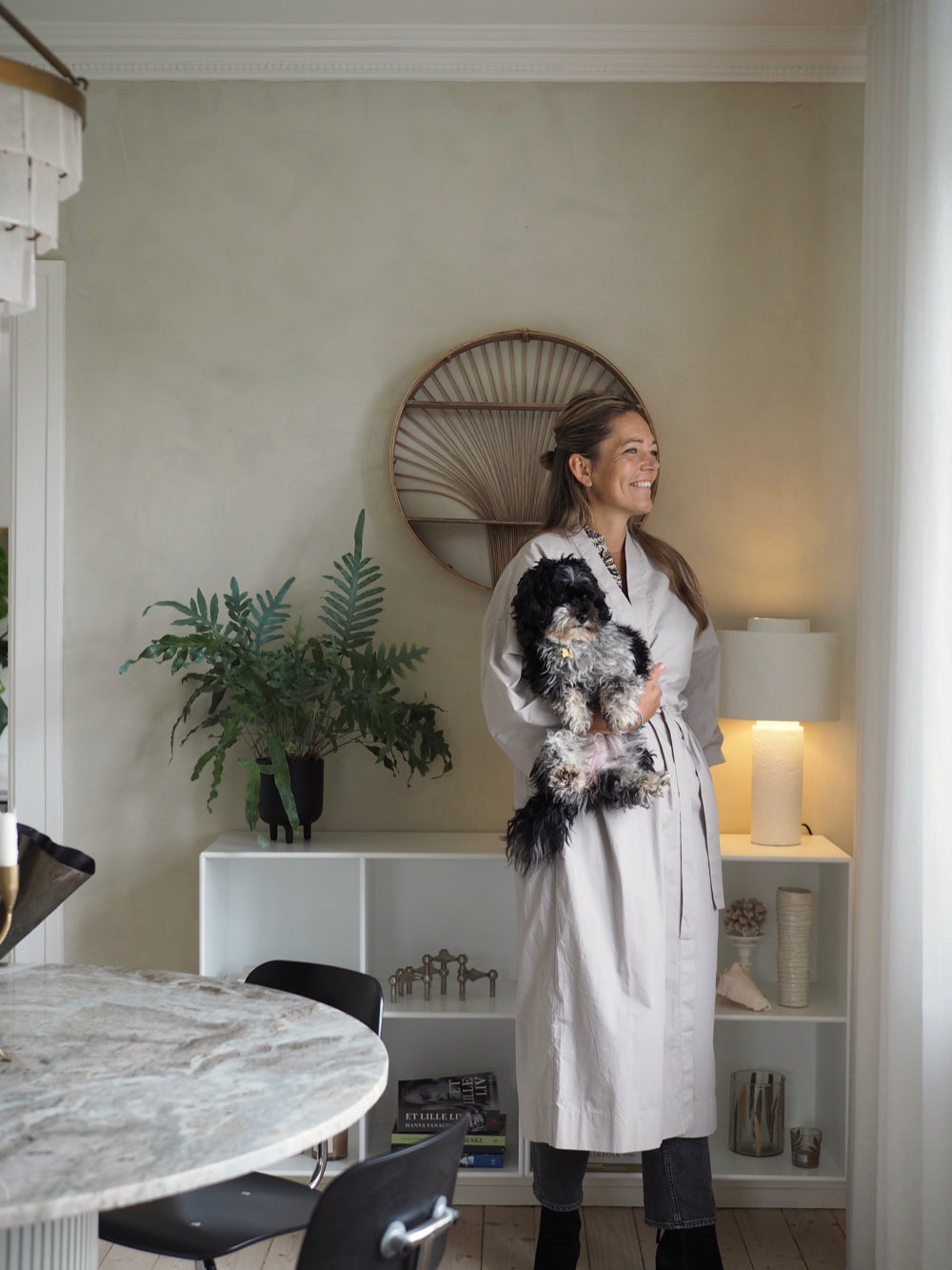 Suzette kimono, grå