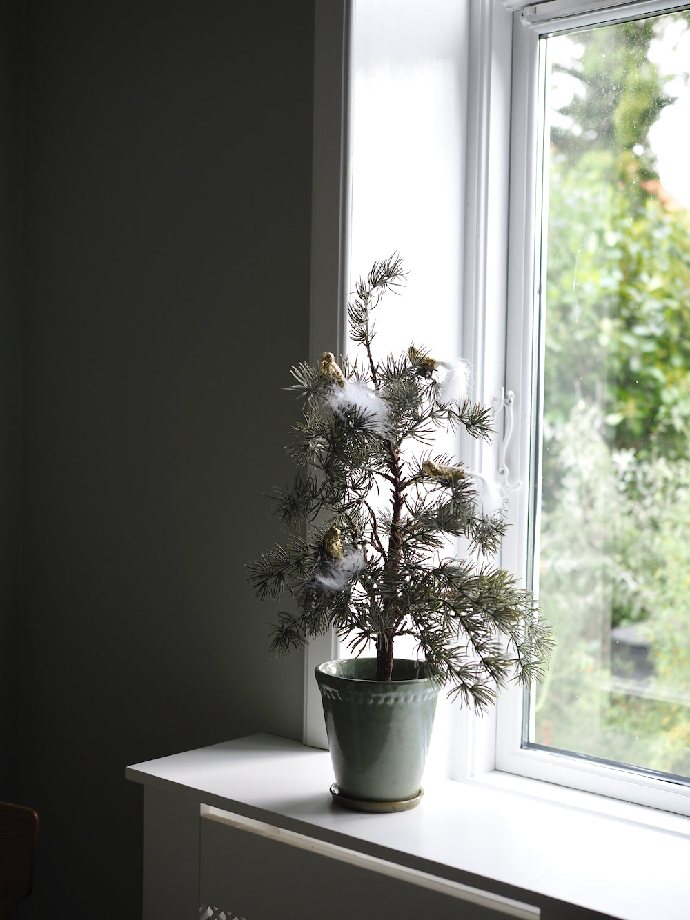 Fugl med guldglimmer