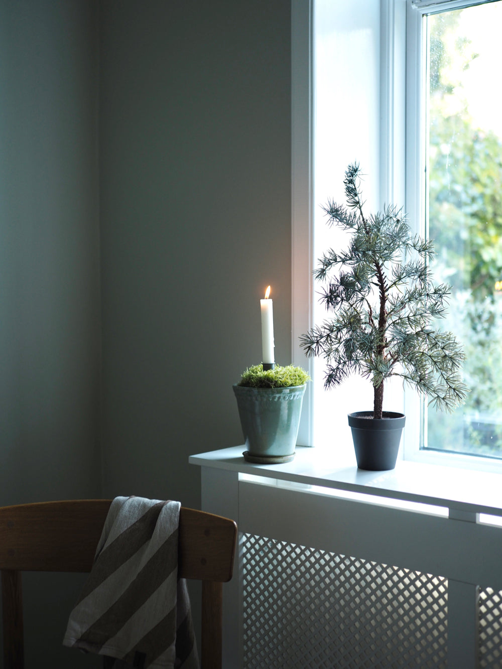 Glaserede Silke potte