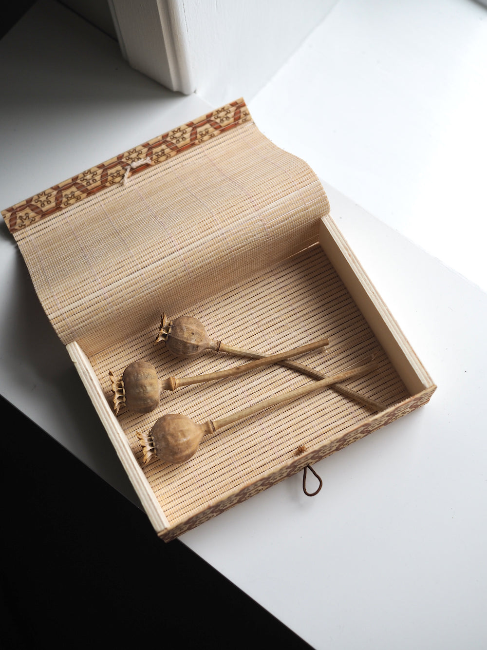 Æskesæt 3 stk. med mønster