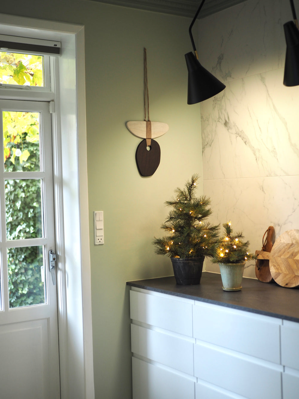 Glaserede Silke potte