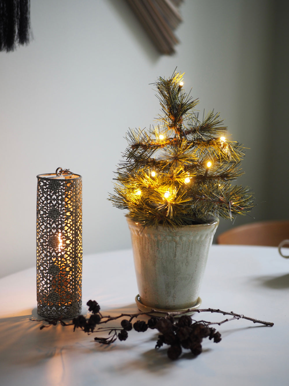 Glaserede Silke potte