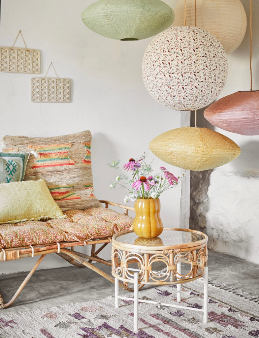 Lulu papmache vægdekoration