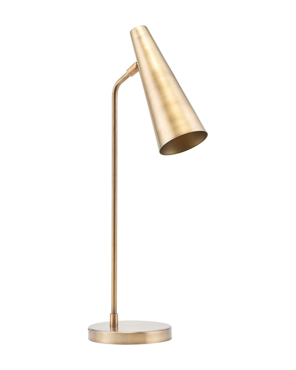 Bordlampe, messing