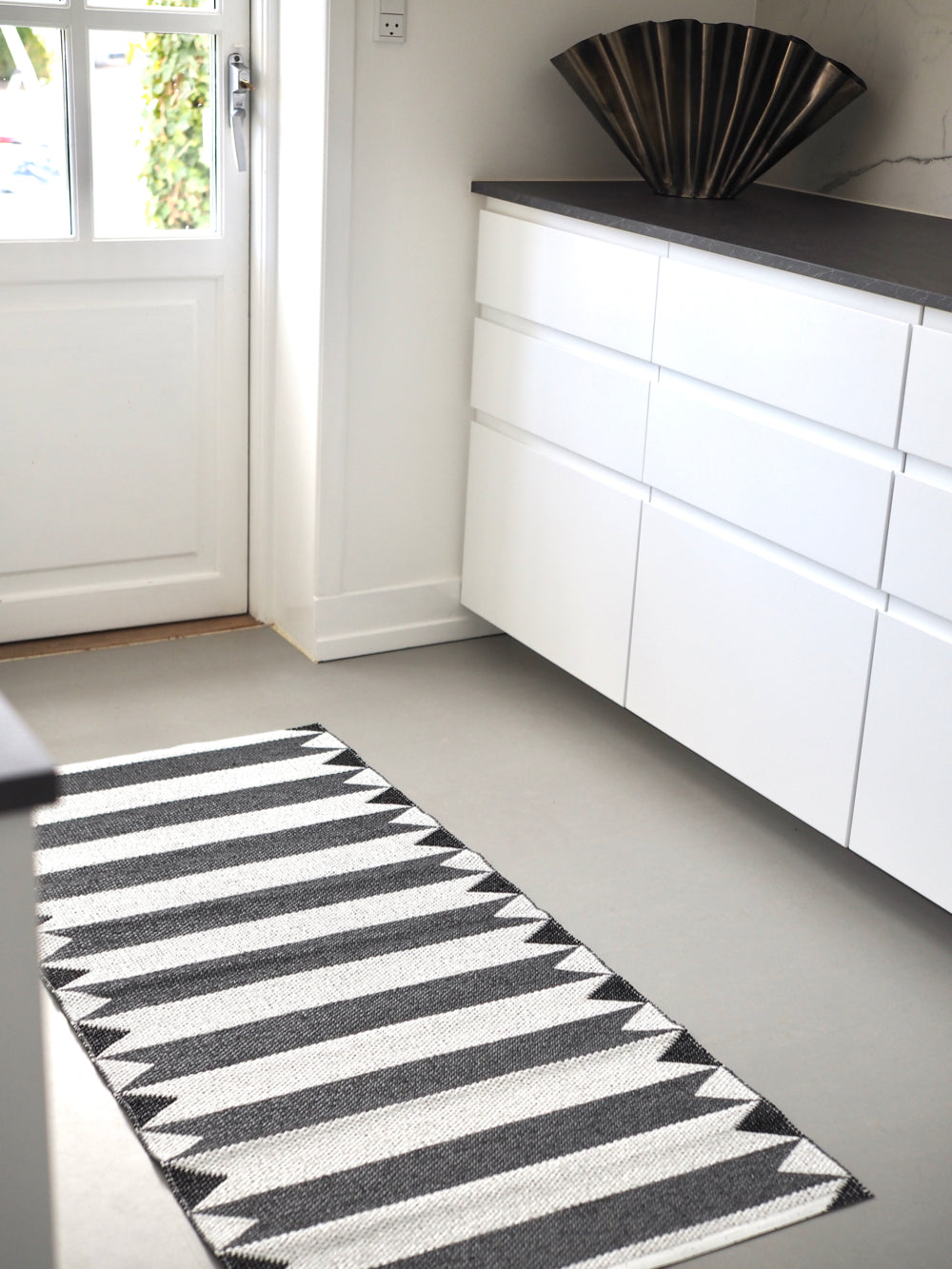 Gulvtæppe, mønstret