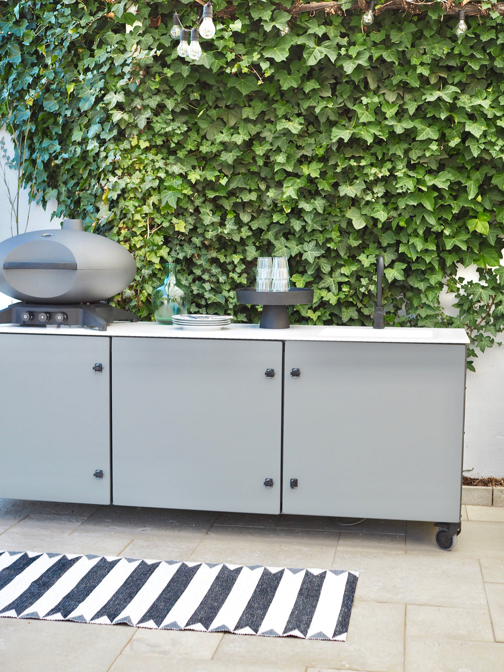 Gulvtæppe, mønstret