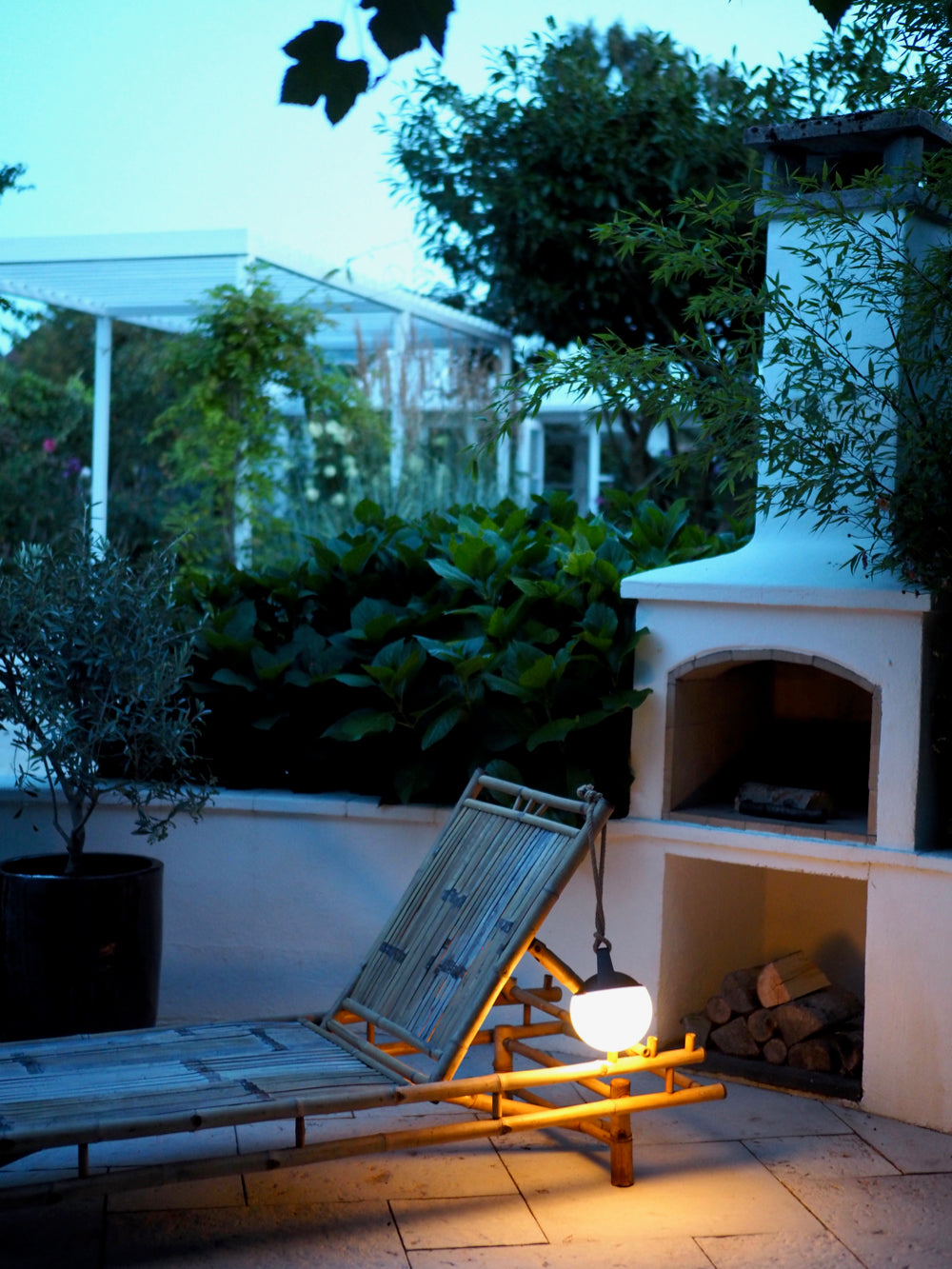 Transportabel SACKit udendørs lampe