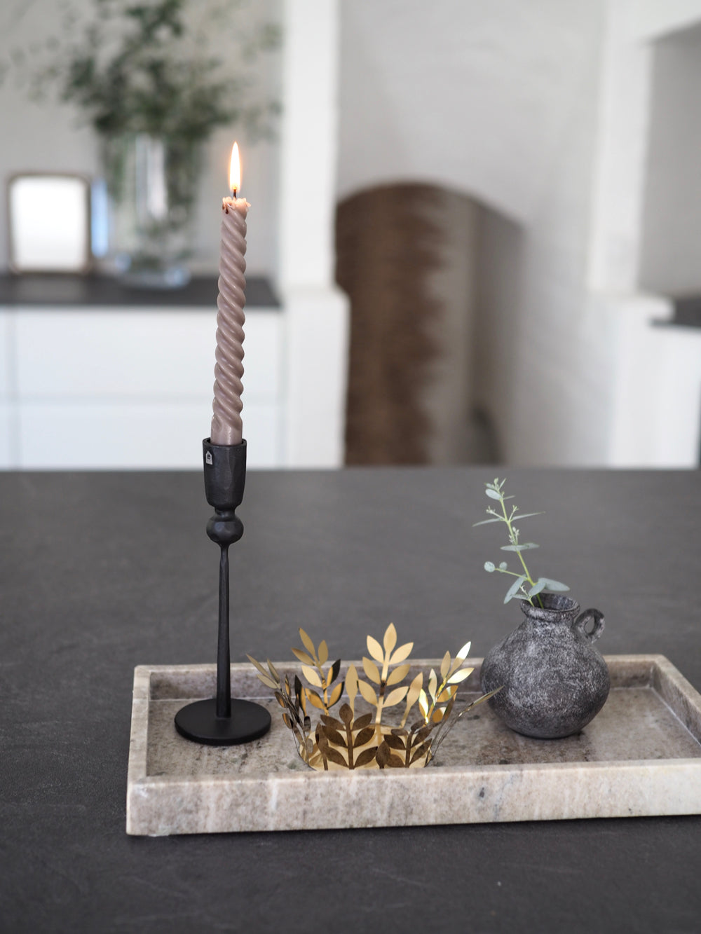 Gollie lysestage i metal