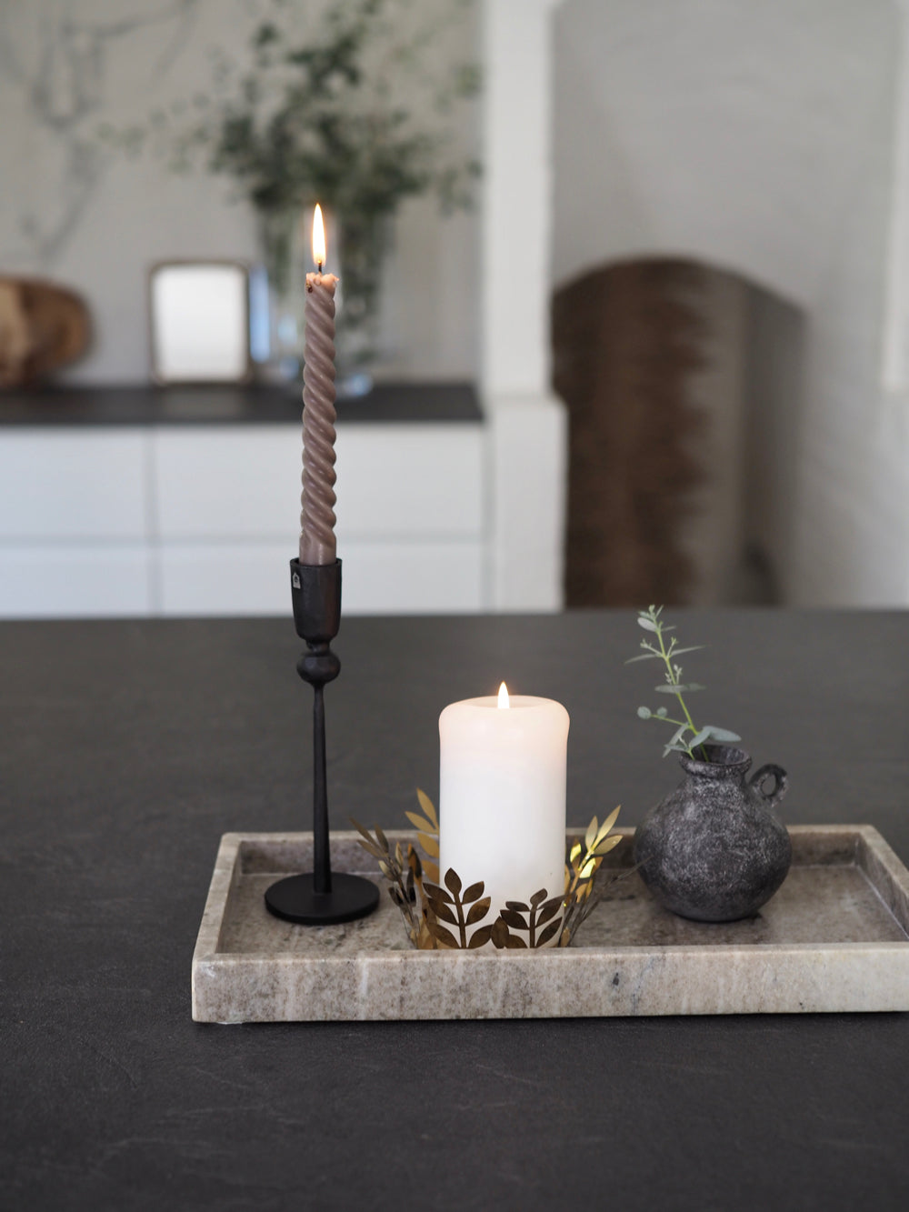 Gollie lysestage i metal