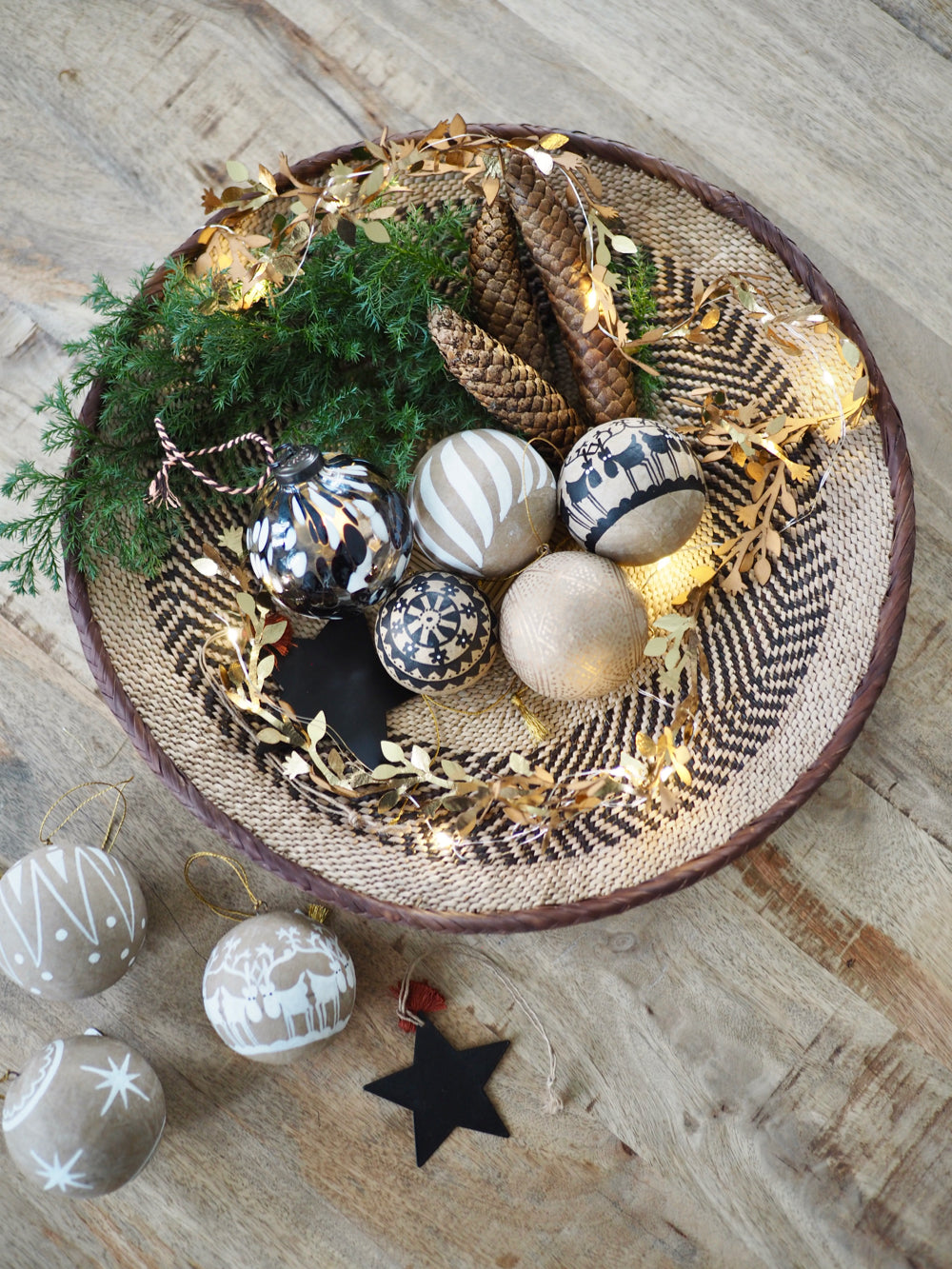 Gabriell lyskæde med LED lys