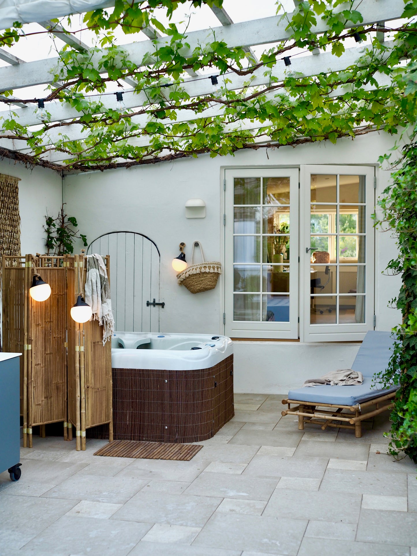 Transportabel SACKit udendørs lampe