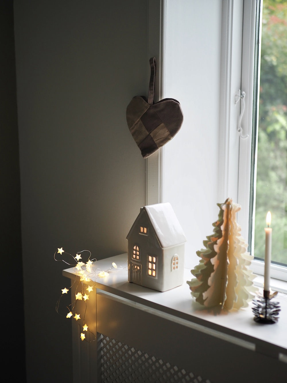 Lyskæde med 50 LED lys stjerner